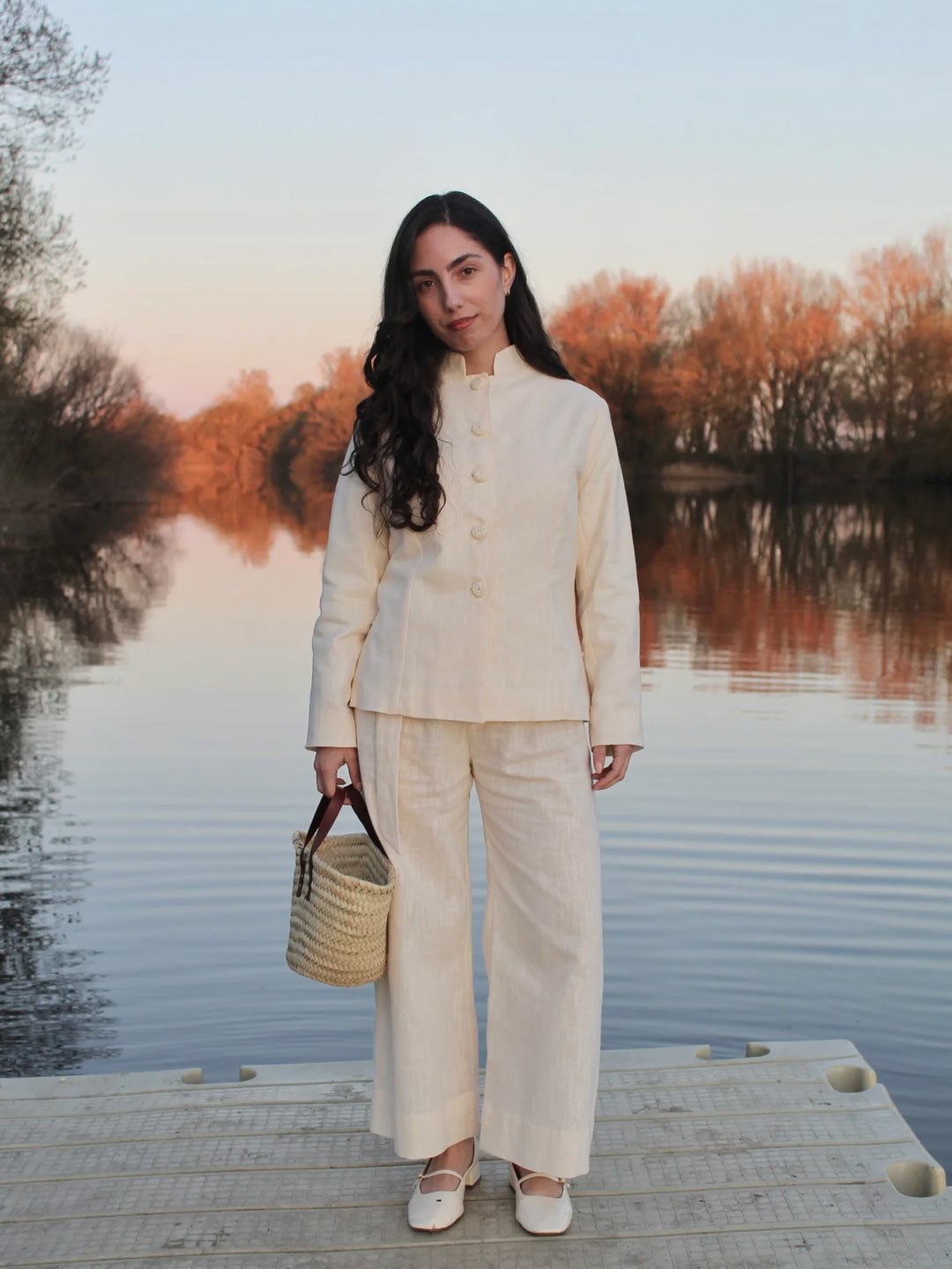 Pantalón Grace Lino